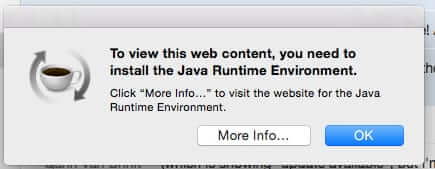 install java runtime environment for mac