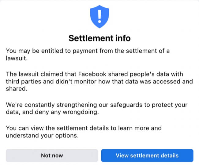 2023 Facebook Settlement is Legit - Where to File Your Claim