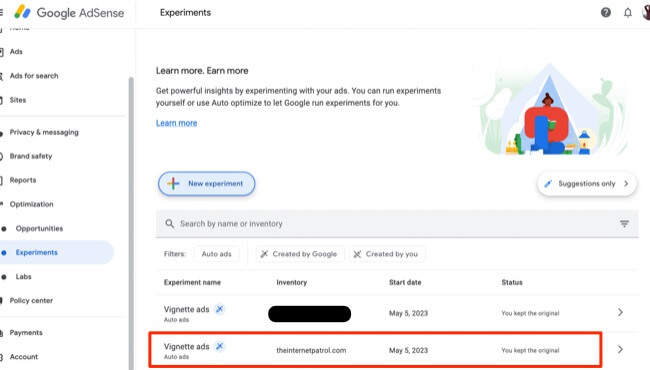 Google Adsense Conducting Ad Experiments on Your Sites Without Your Knowledge 2