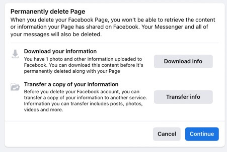 Here are the 10 Steps for How to Delete a Facebook Page in 2022 step #8