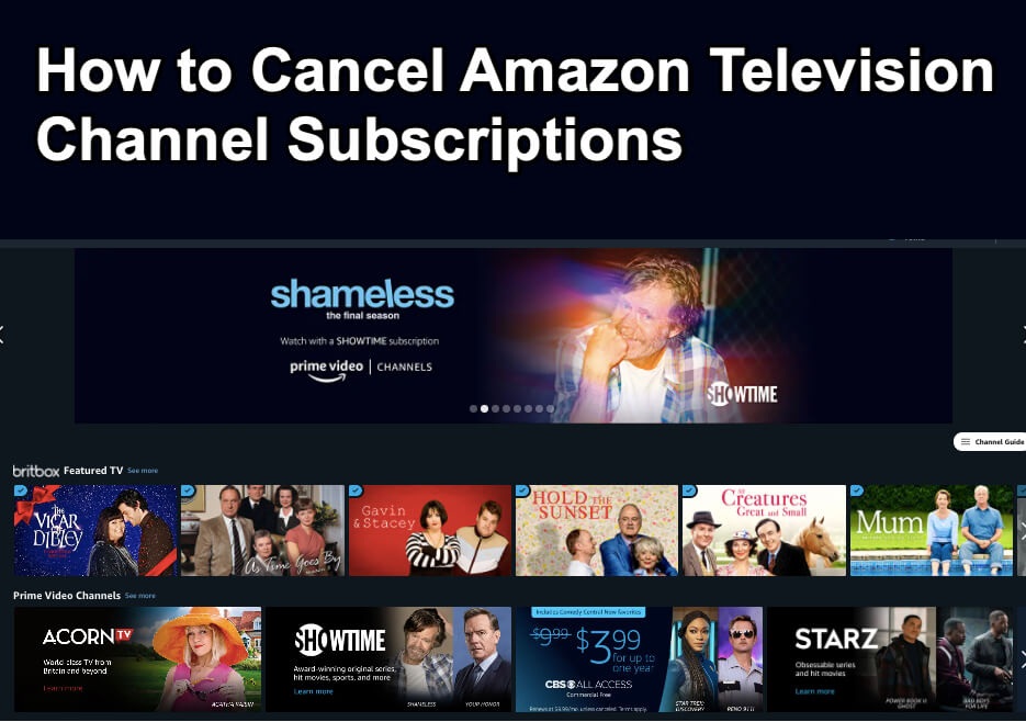 How to Cancel Paid TV Channel Subscriptions on