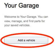 add a vehicle to your amazon garage