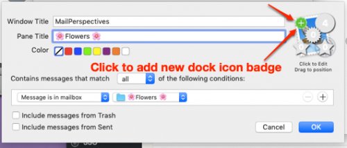 add new mail dock icon badge mail perspectives dockstar