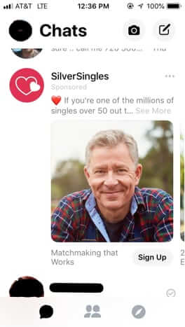 ads in facebook messenger