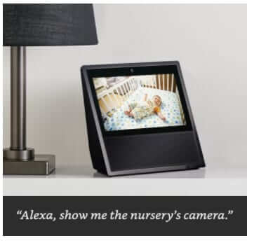 amazon echo show alexa nursery camera