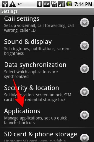 android-applications-screenshot