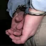 arrested handcuffs