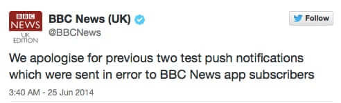 bbc news twitter apology
