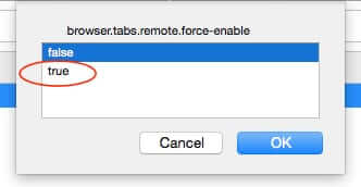 browser tabs remote force-enable firefox slows down