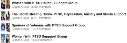closed ptsd support groups facebook
