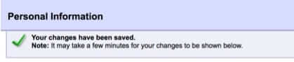 ebay settings phone number changed