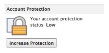 facebook-account-protection-status-low