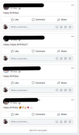 facebook birthday wishes