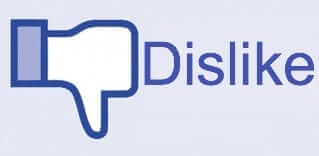 facebook dislike button