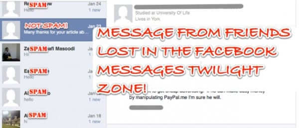 facebook messages twilight zone