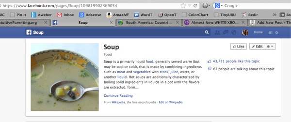 facebook-soup-page