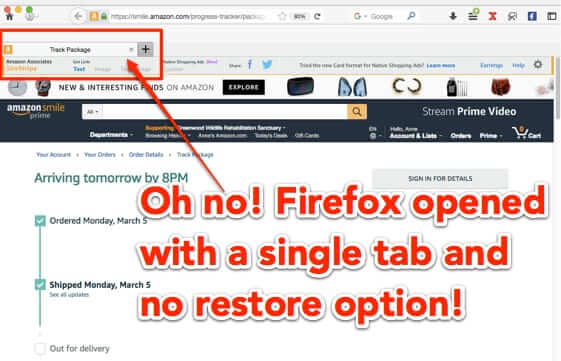 firefox how to restore tabs windows