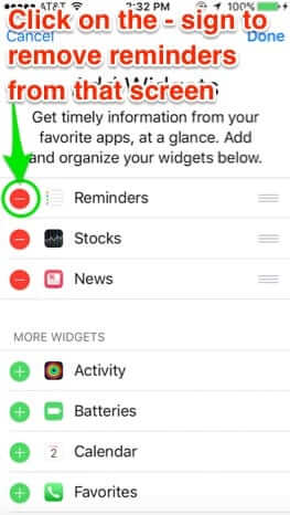 fix reminders on iphone