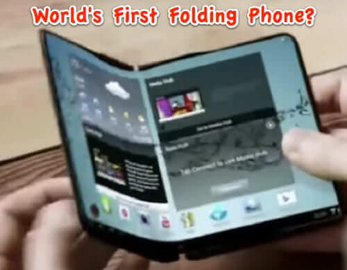 folding foldable smartphone phone