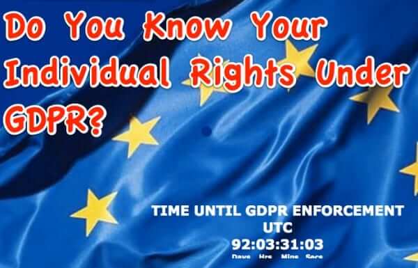 individual rights gdpr