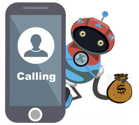 get cash from robocallers