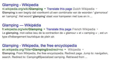 glamping wikipedia