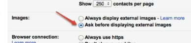 gmail ask before displaying external images