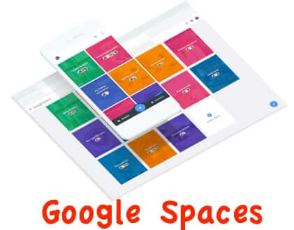 google spaces look and feel
