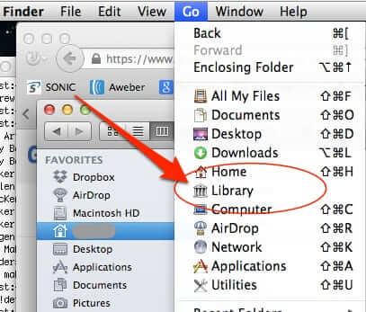 hidden files revealed mac library