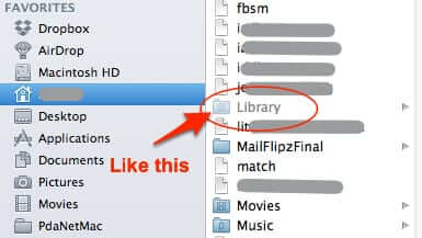 hidden library file for mail revealed