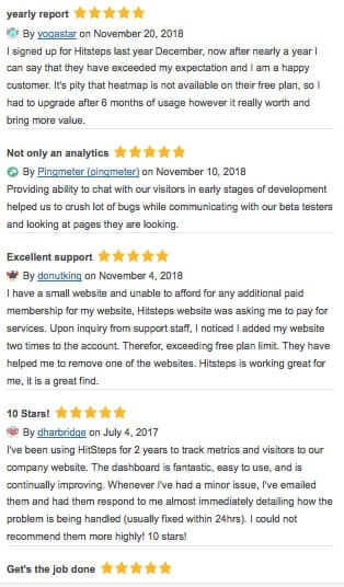 hitsteps reviews excellent
