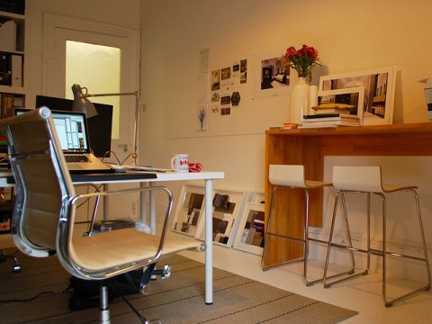 Working from home: a typical home office