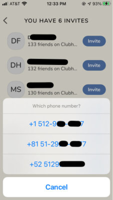 how to Invite People from Outside Your Country to Clubhouse App