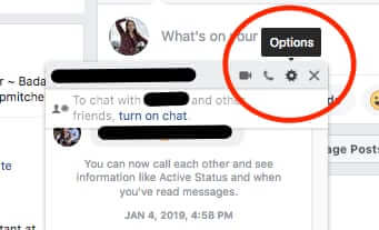 how to archive facebook messages