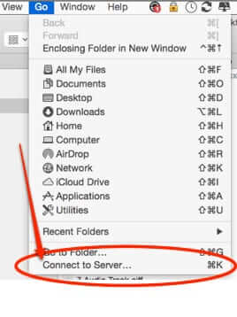 how to back up mac to remote server with time machine