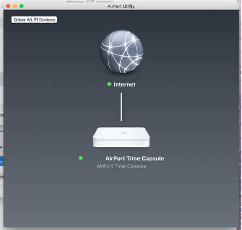 how to back up one mac to another set up disk