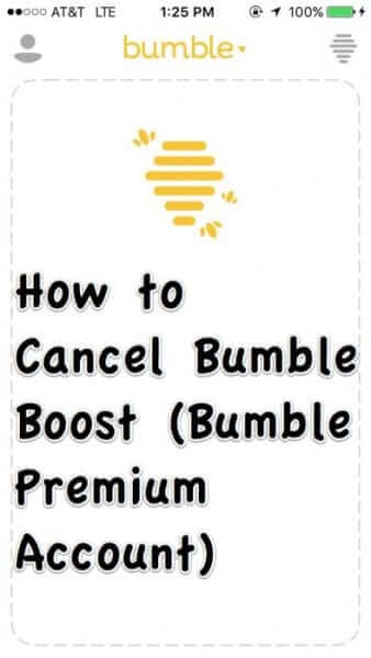 how to cancel bumble boost premium