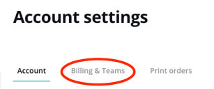 how to cancel canva account breach billing and teams