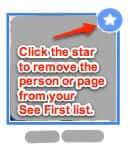 how to edit see first list on facebook