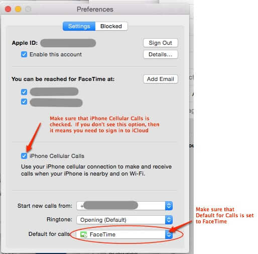how to make calls from your Mac computer on your iPhone