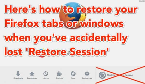 how to restore firefox tabs windows featured image