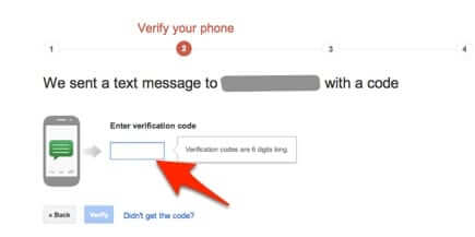 how to set up google 2-factor verification code