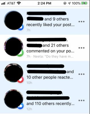 how to turn off facebook like notifications