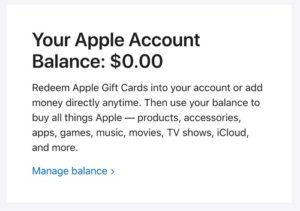 how to add money to your apple balance