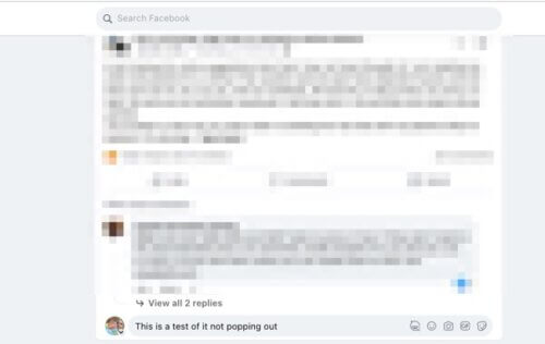 how to get rid of facebook comments popup popout
