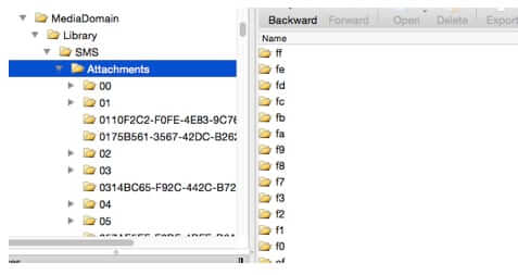 ibackupbot system files sms attachments folder