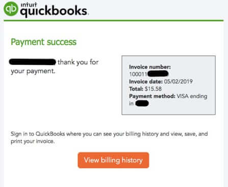 intuit quickbooks tax invoice