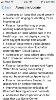 ios 13.1.3 about this update