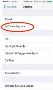 ios iphone software update 9.3.5