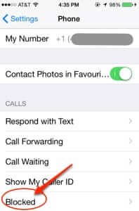 iphone phone settings blocked block callers-2